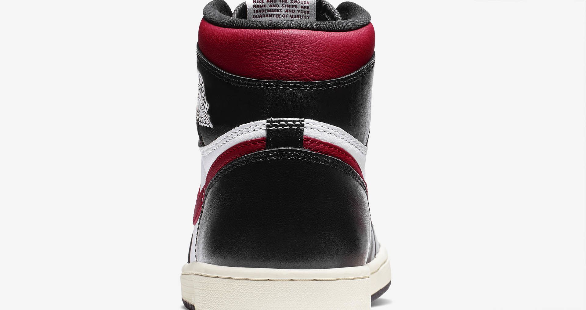 air jordan 1 black sail white gym red