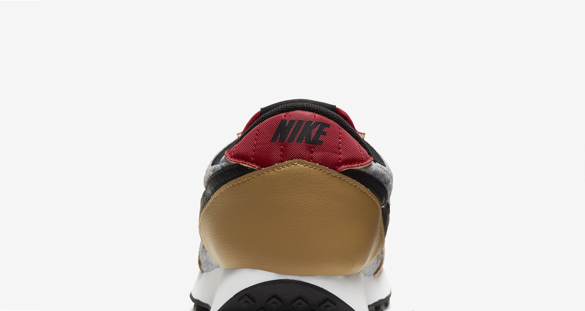 nike daybreak university red gold suede