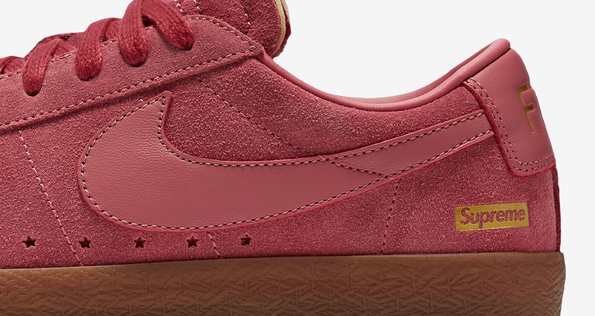 nike sb blazer low gt supreme desert bloom