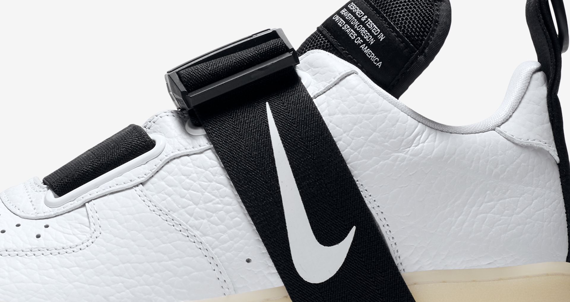 Nike Air Force 1 Utility 'White & Black' Release Date. Nike SNKRS