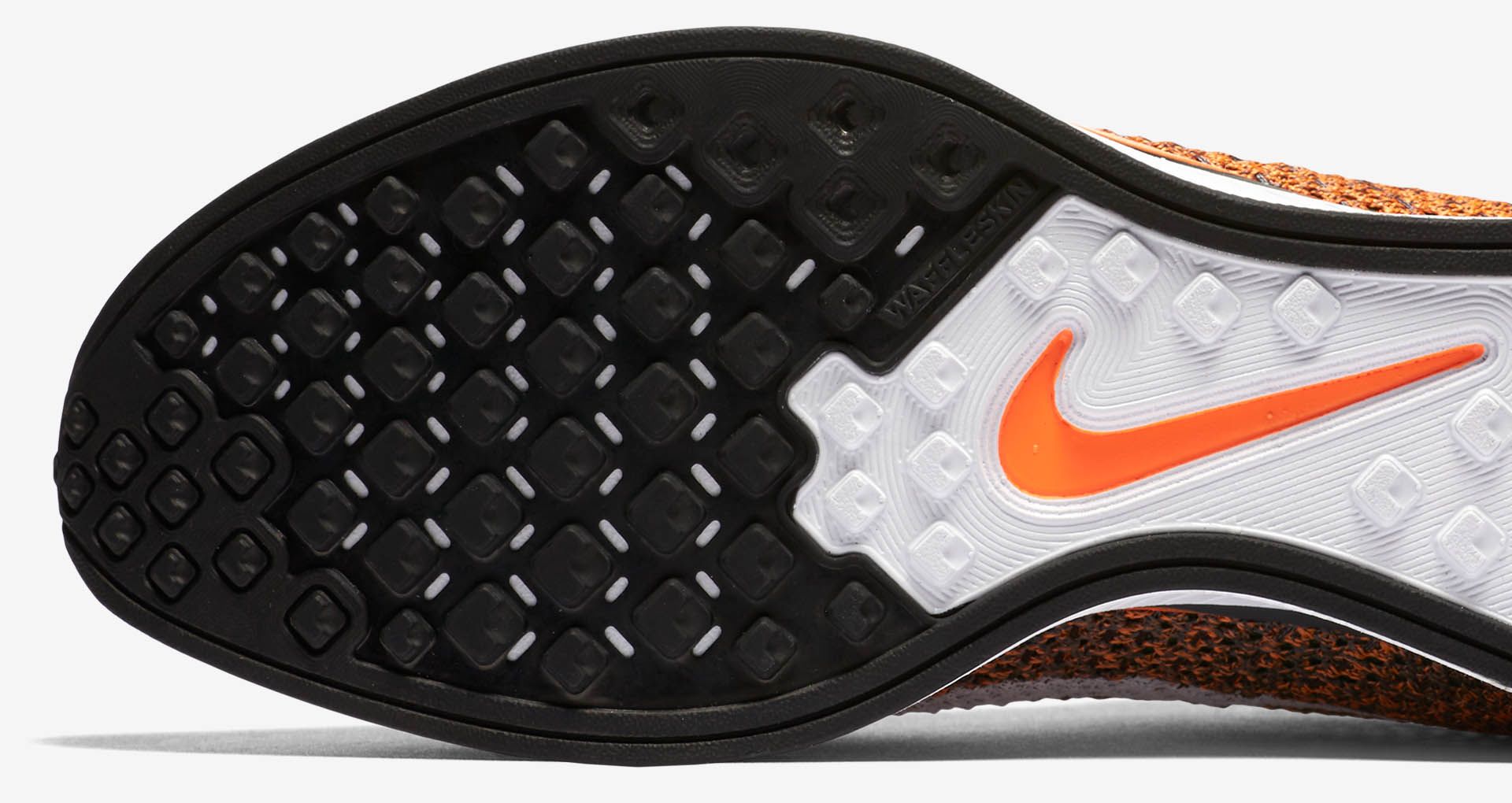 flyknit racer orange