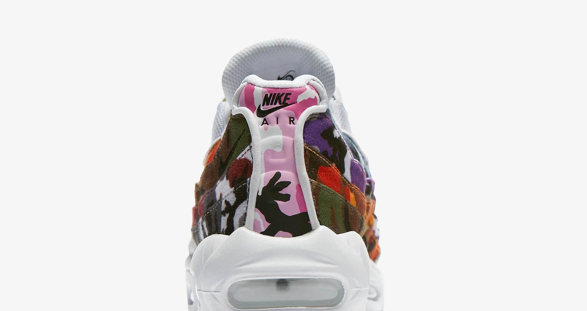 white multicolor air max