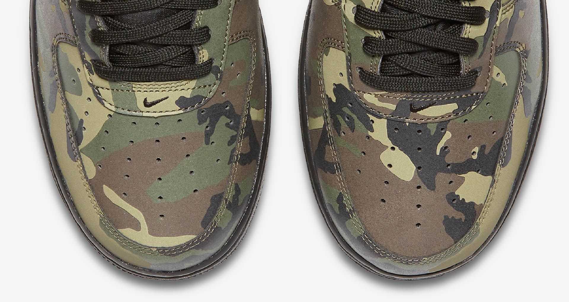 Nike Air Force 1 Low 07 'Medium Olive Camo Reflective' Release Date ...