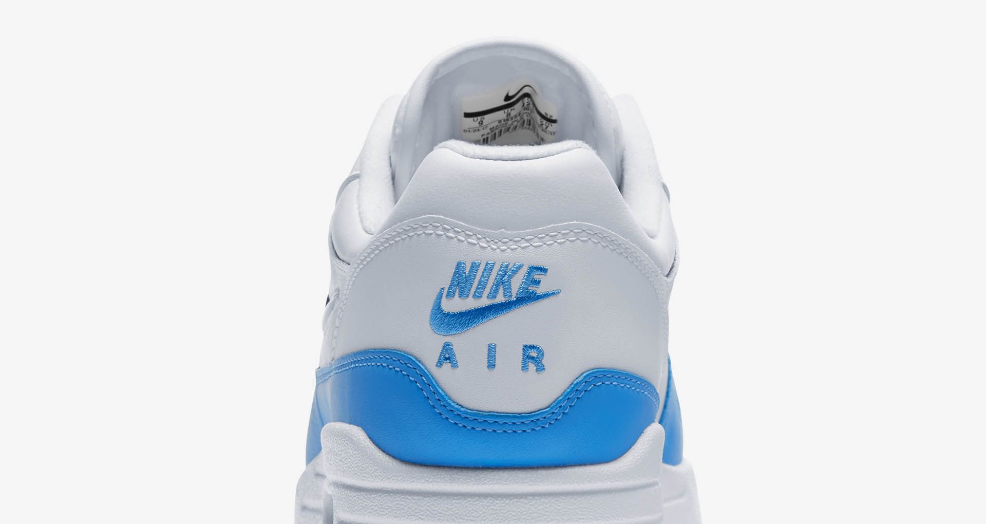 Nike Air Max 1 Premium Jewel 'White & University Blue' Release Date ...