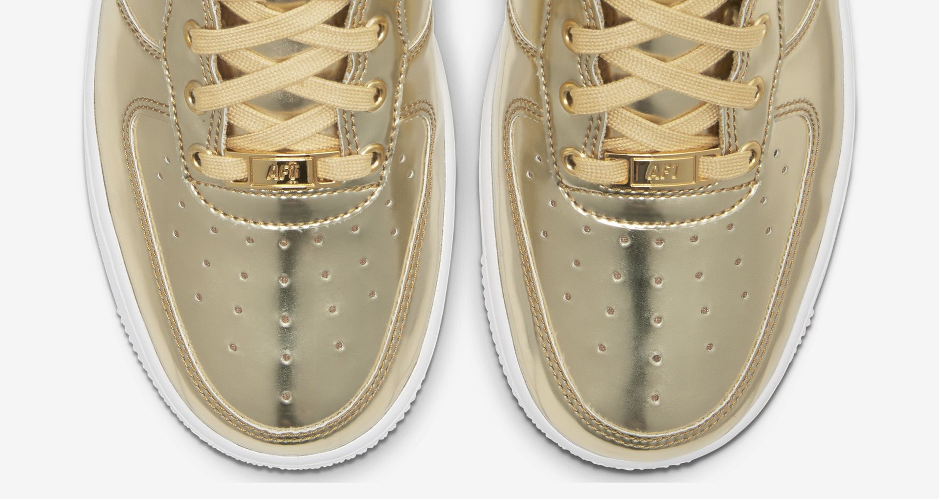 womens air force 1 with gold