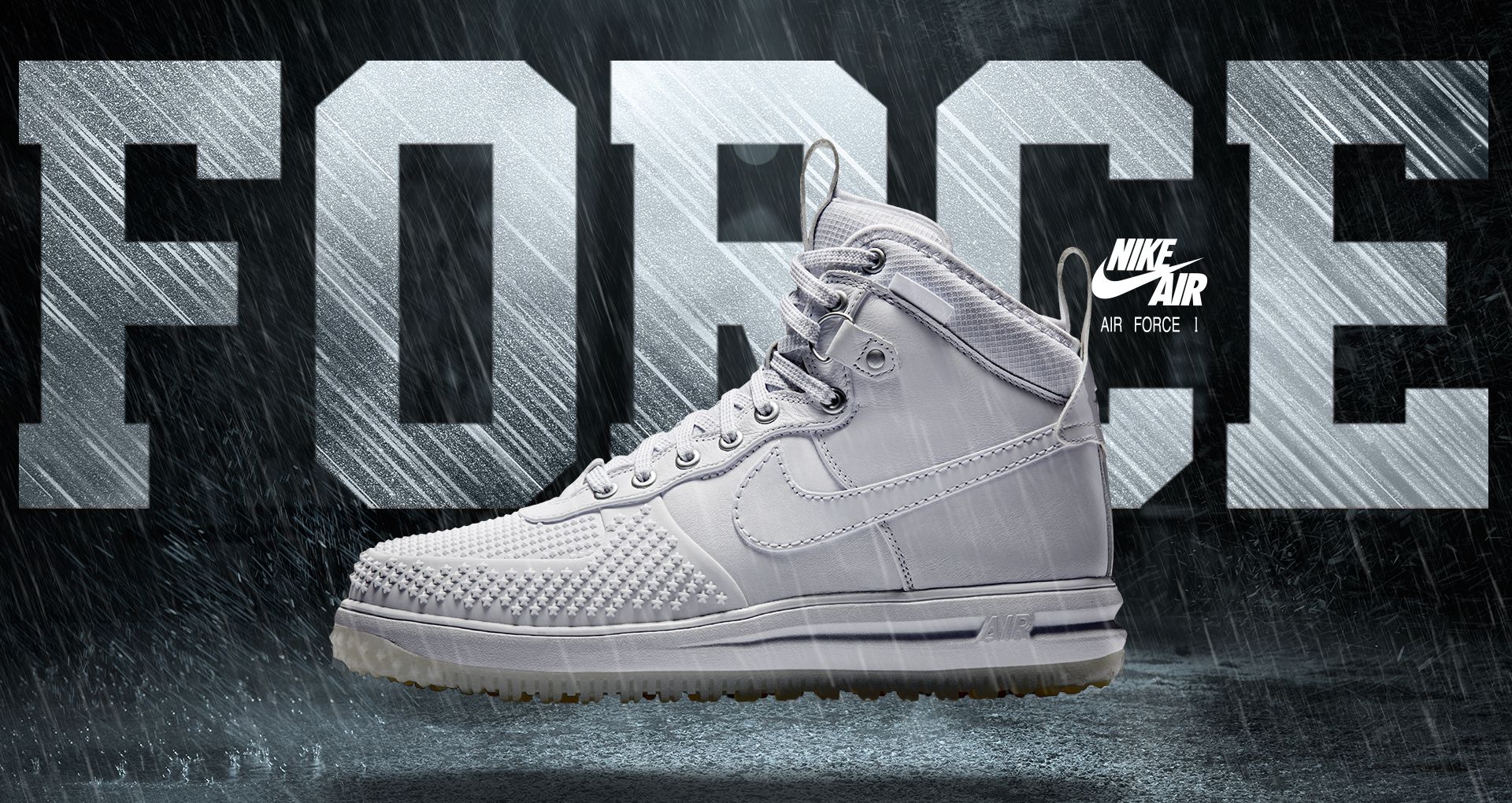 nike lunar force 1 duckboot white