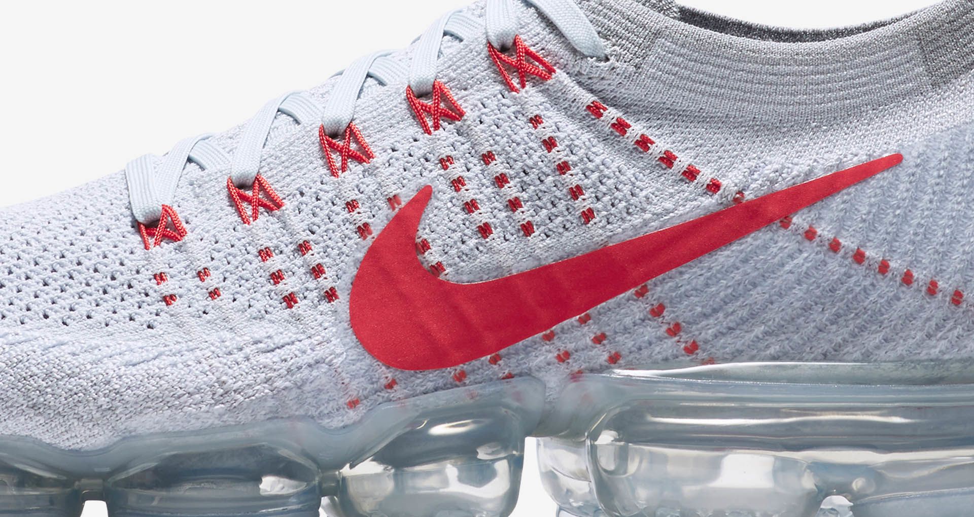 air vapor max white and red