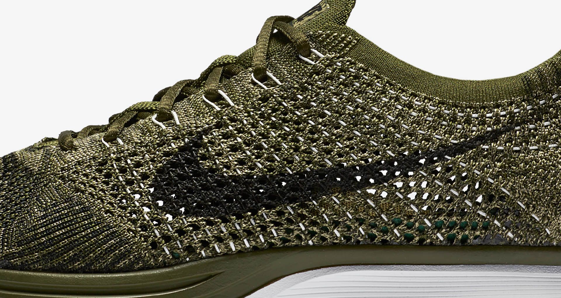 flyknit racer rough green