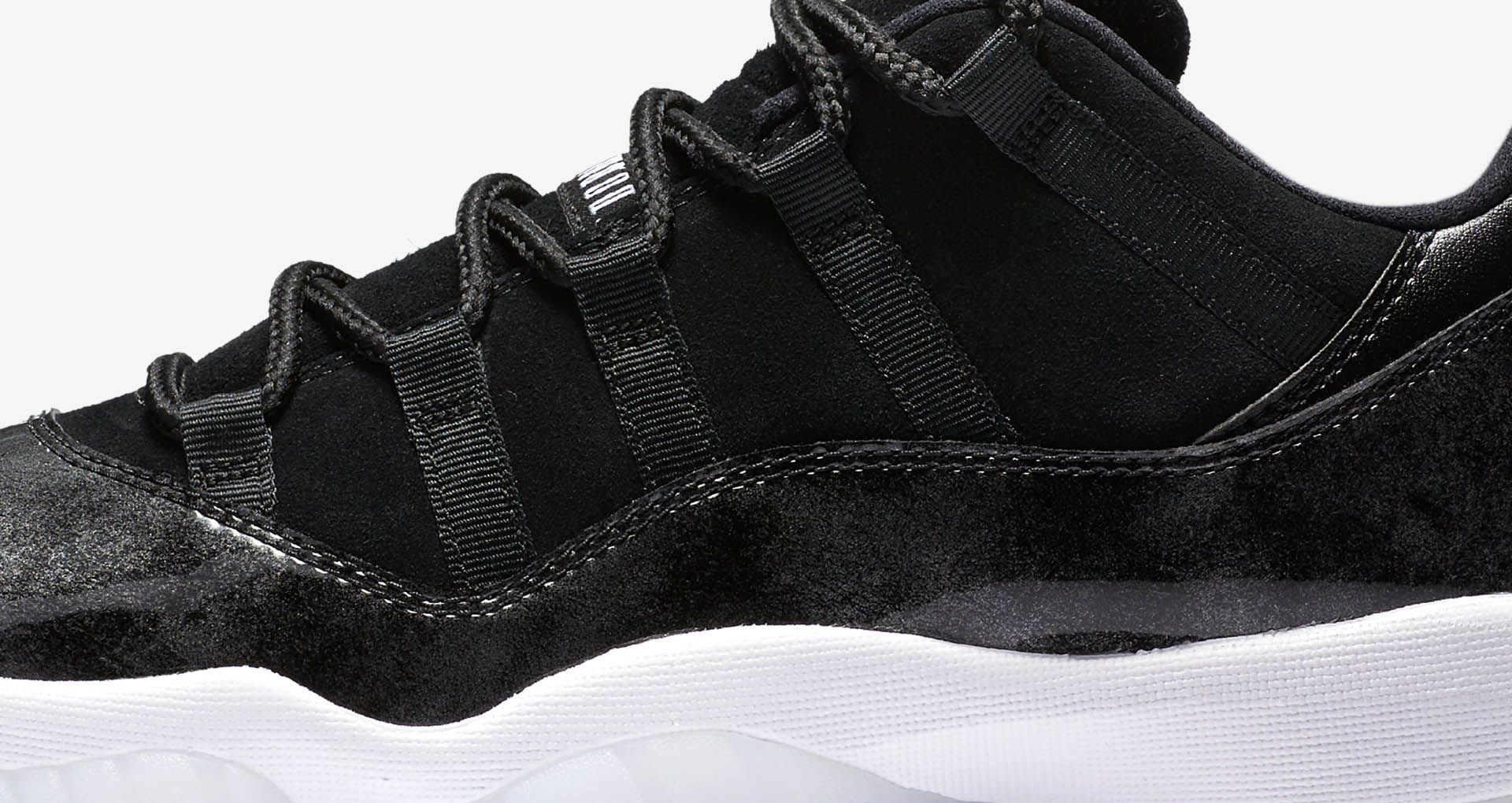 jordan 11 black and white low