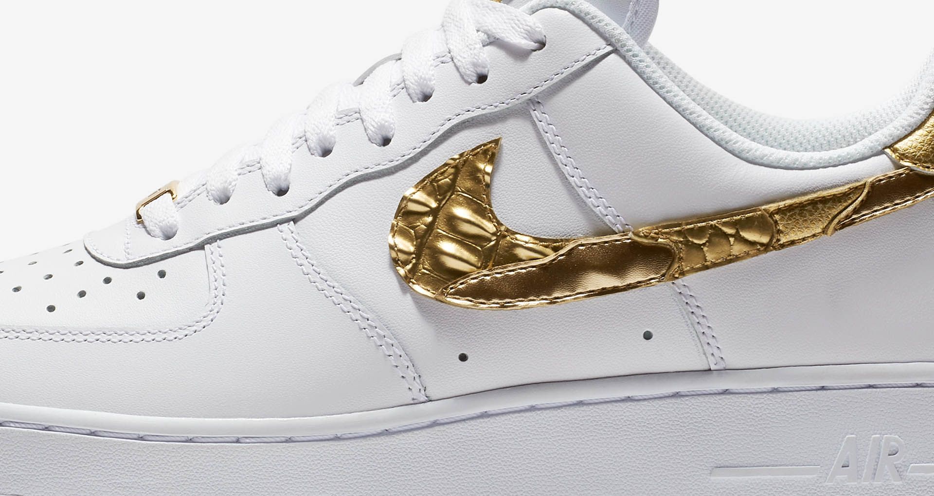 Nike Air Force 1 CR7 'Golden Patchwork' Release Date. Nike SNKRS HU