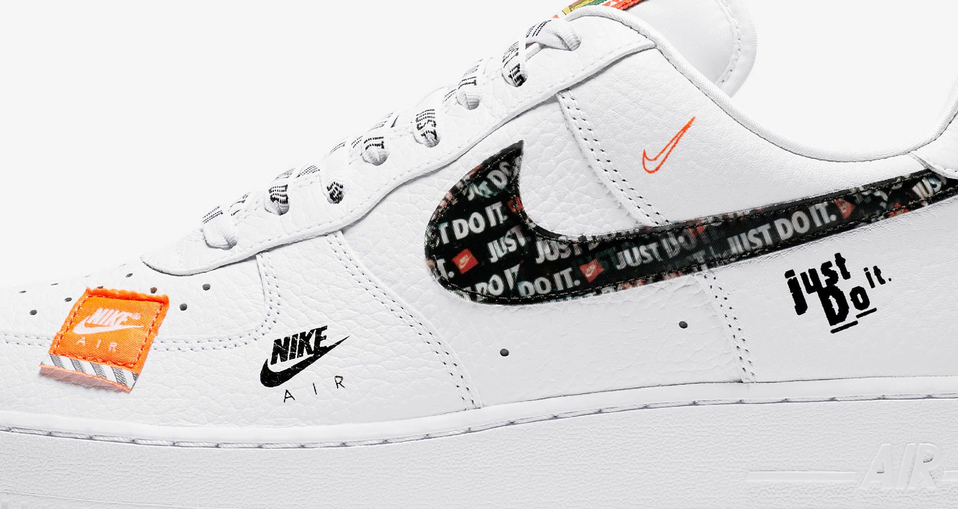 Nike Air Force 1 Premium 'Just Do It' Release Date. Nike SNKRS ID
