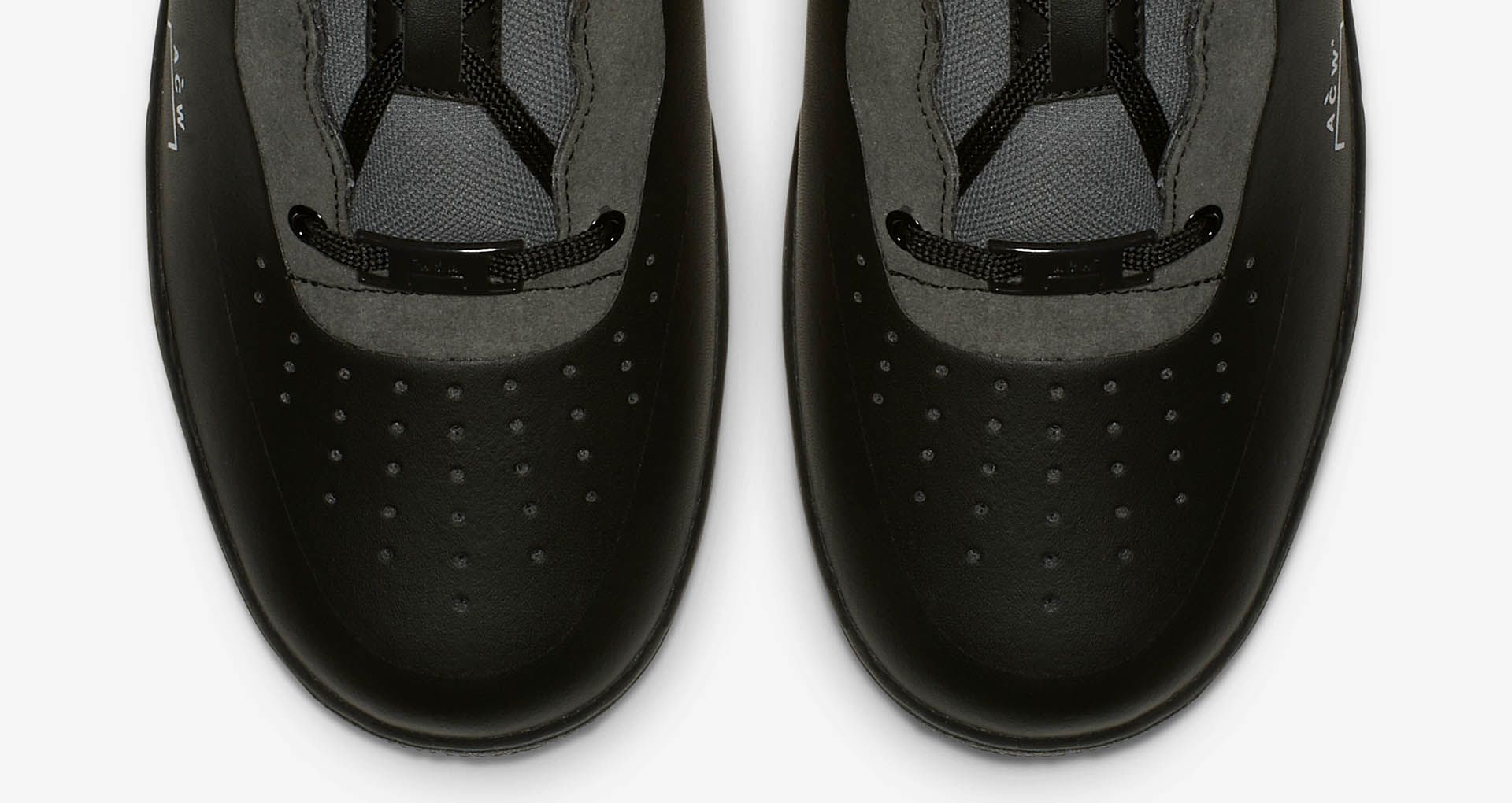 nike air force 1 a cold wall black