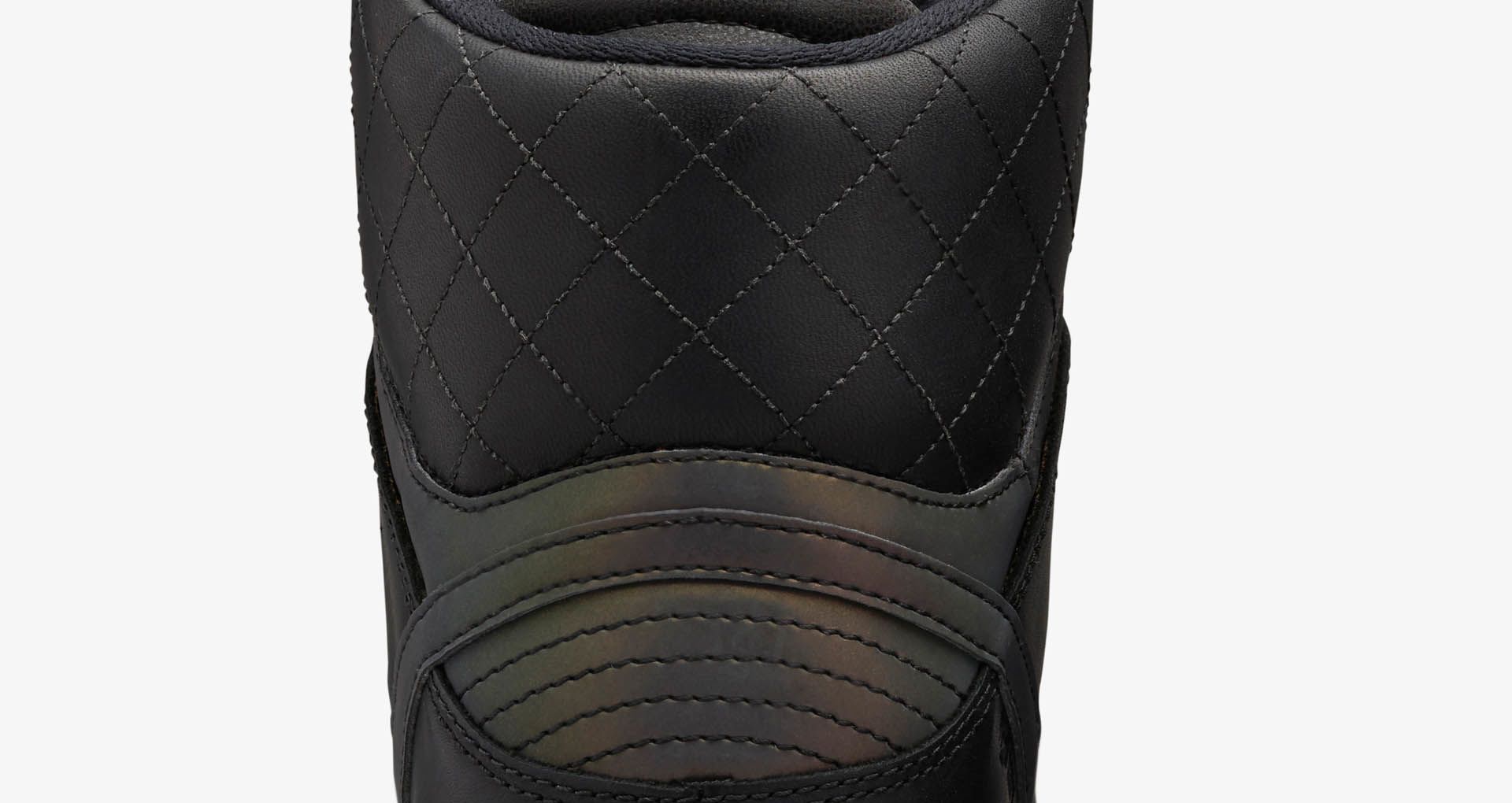 nike dunk sky hi black and white