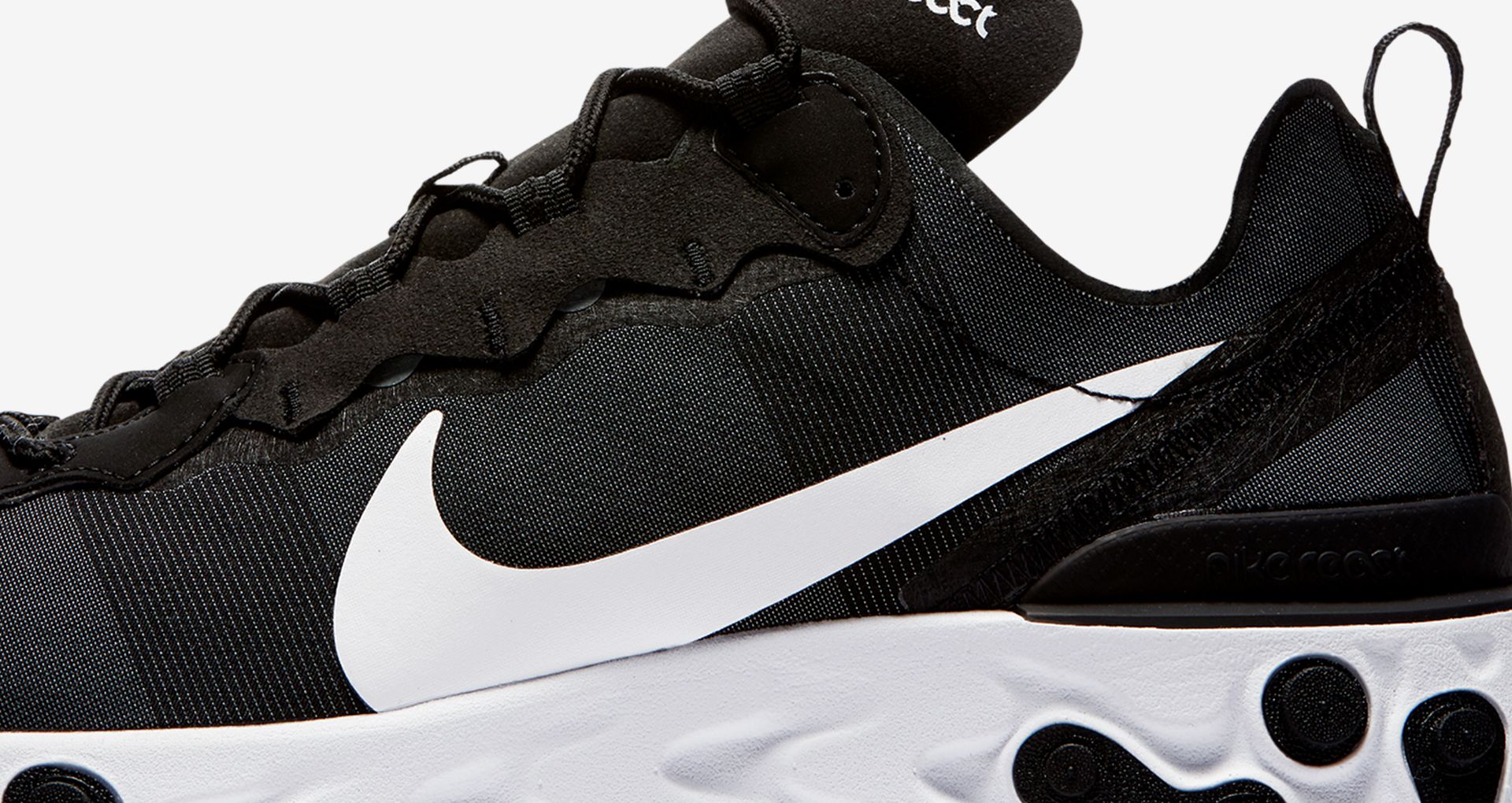 Nike React Element 55 'Black & White' Release Date. Nike SNKRS US