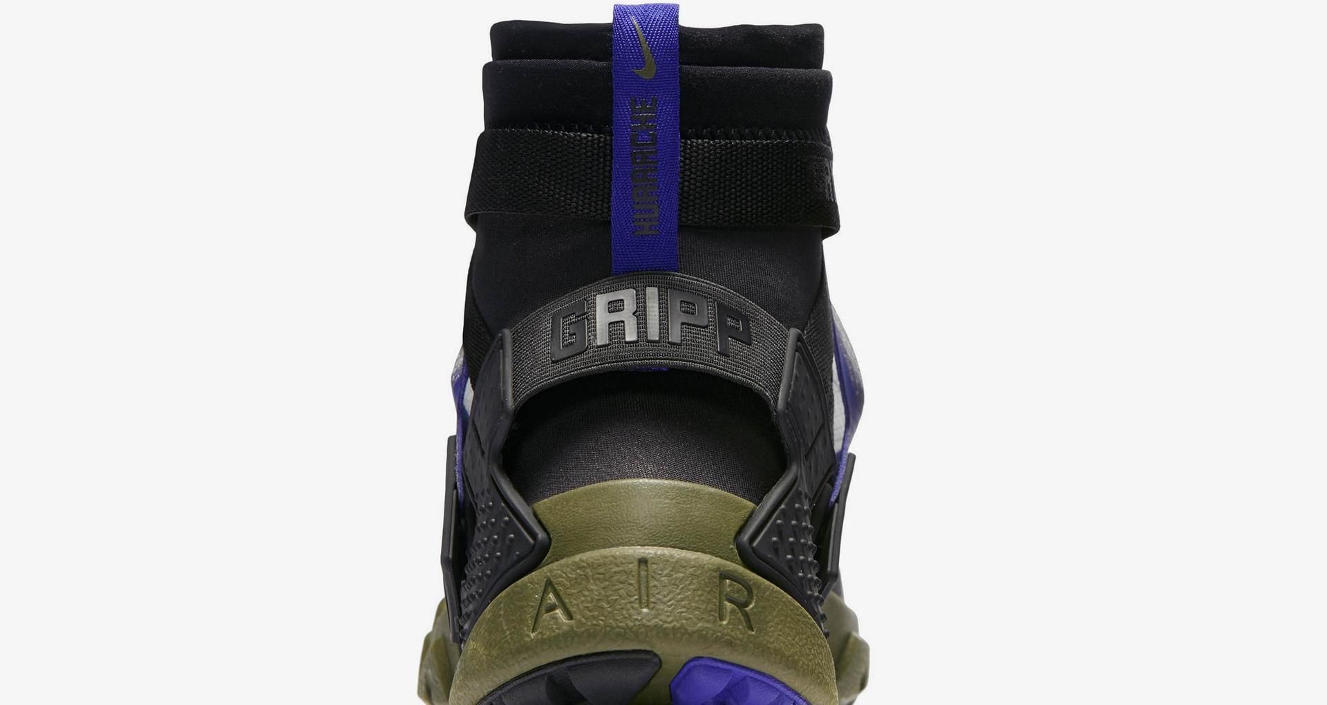 nike huarache gripp olive