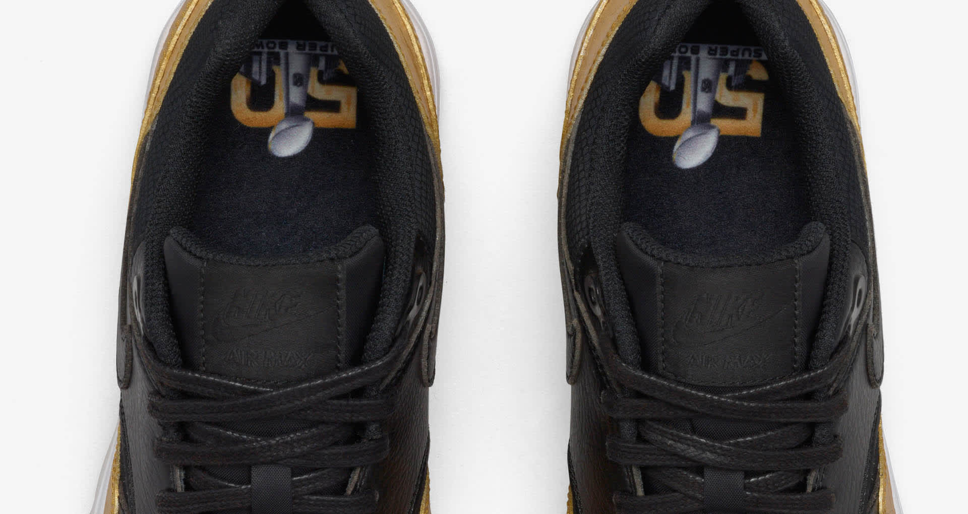 black nike with gold swoosh womens