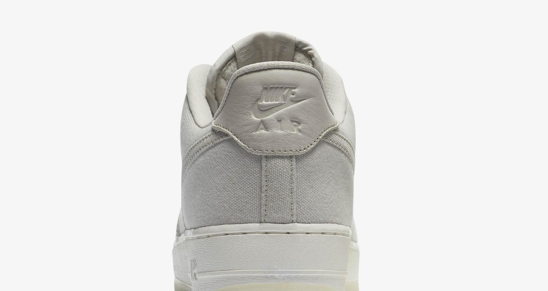 air force 1 canvas light bone