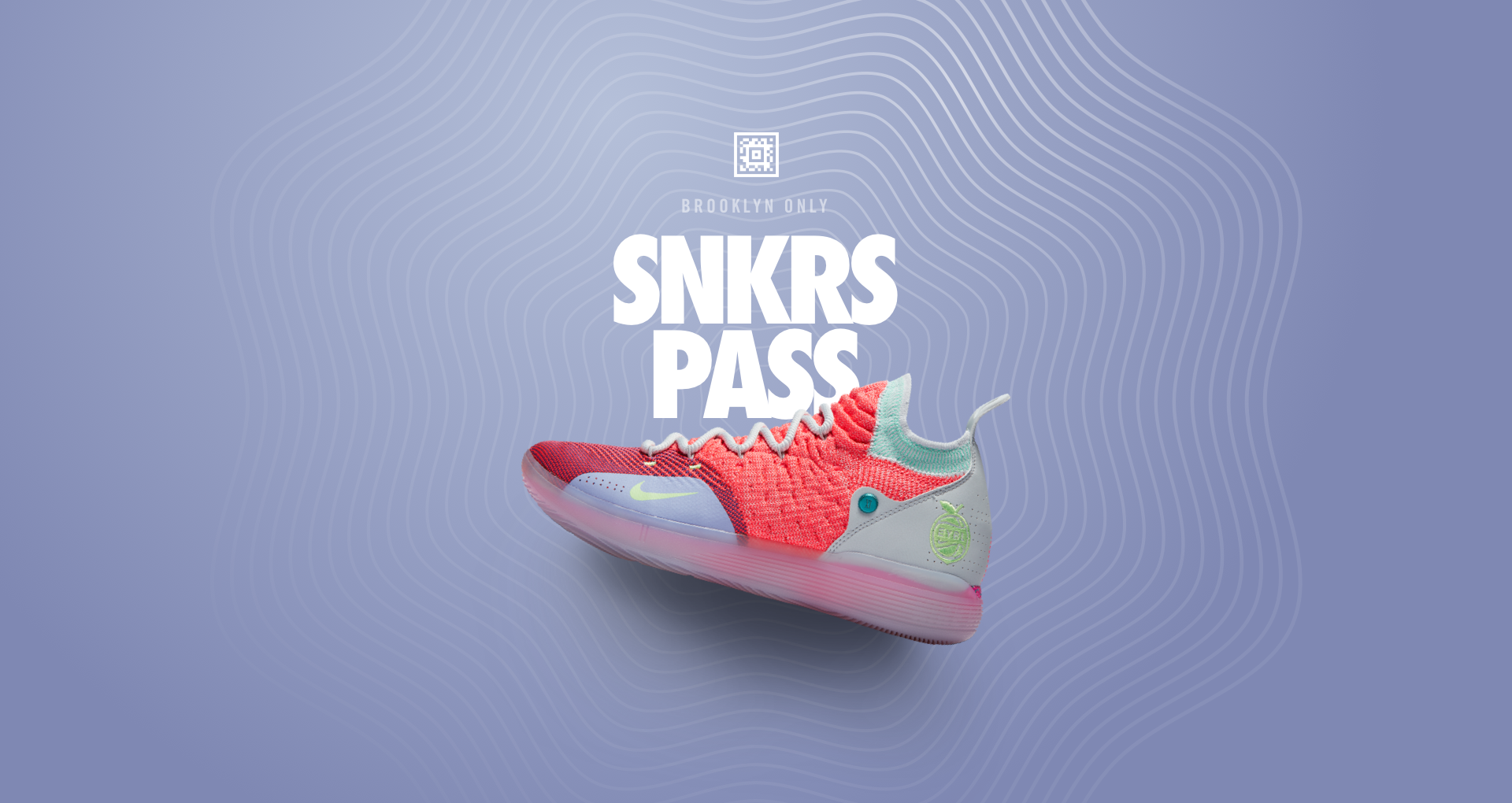 Nike KD11 'Peach Jam' SNKRS Pass Brooklyn. Nike SNKRS