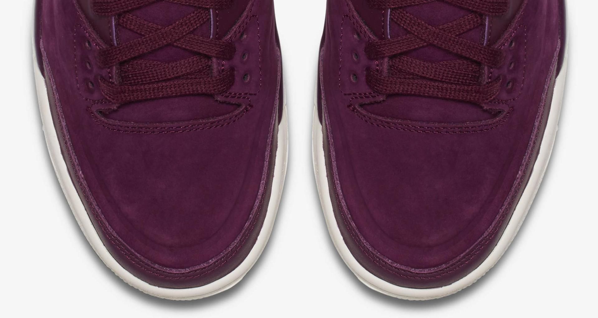 womens jordan 3 bordeaux