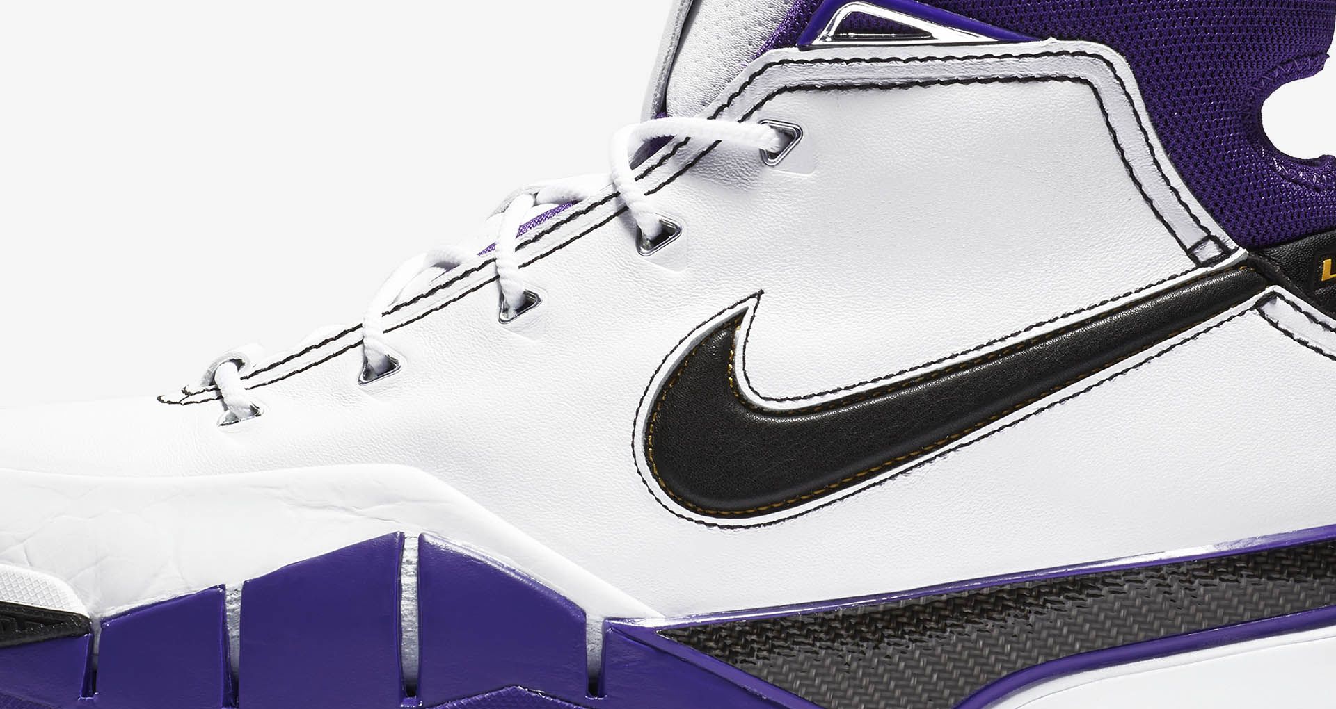 Nike Zoom Kobe 1 Protro 'White & Varsity Purple & Black' Release Date ...