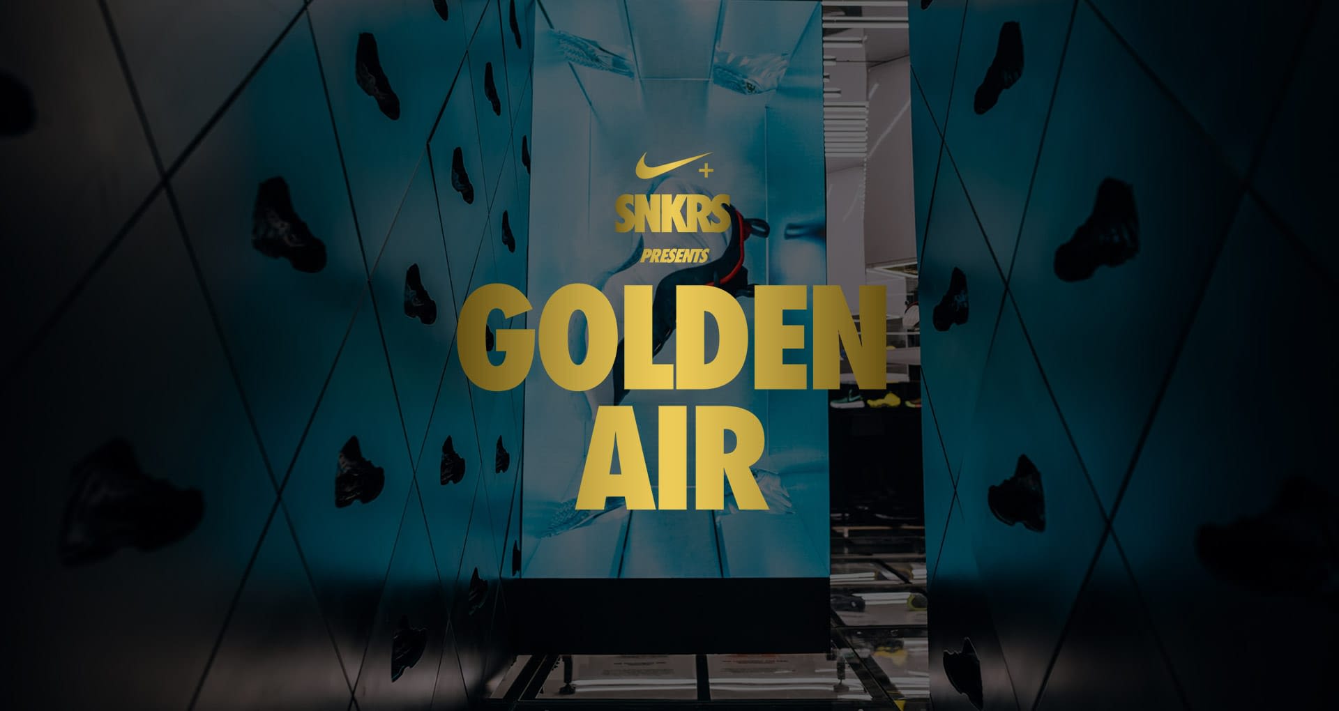 Golden Air: Inside the Experience. Nike SNKRS