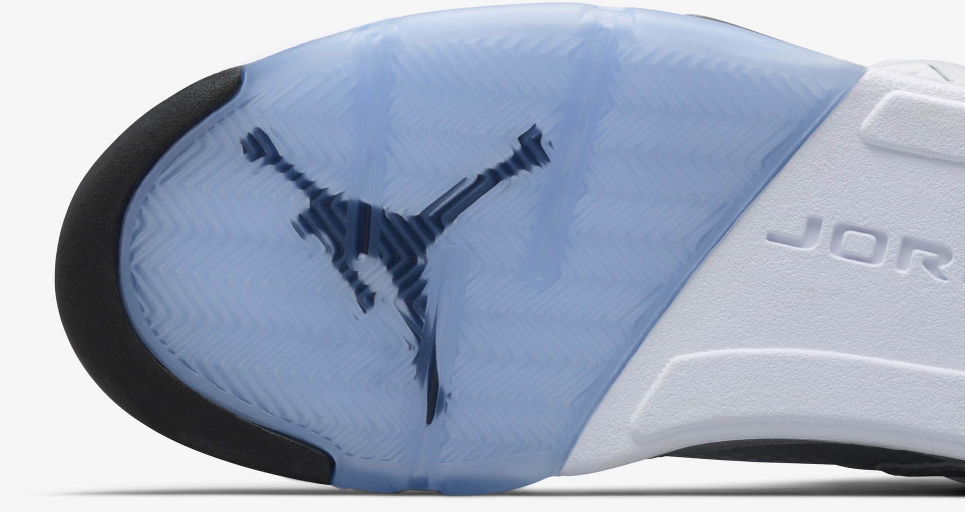 jordan retro 5 metallic silver