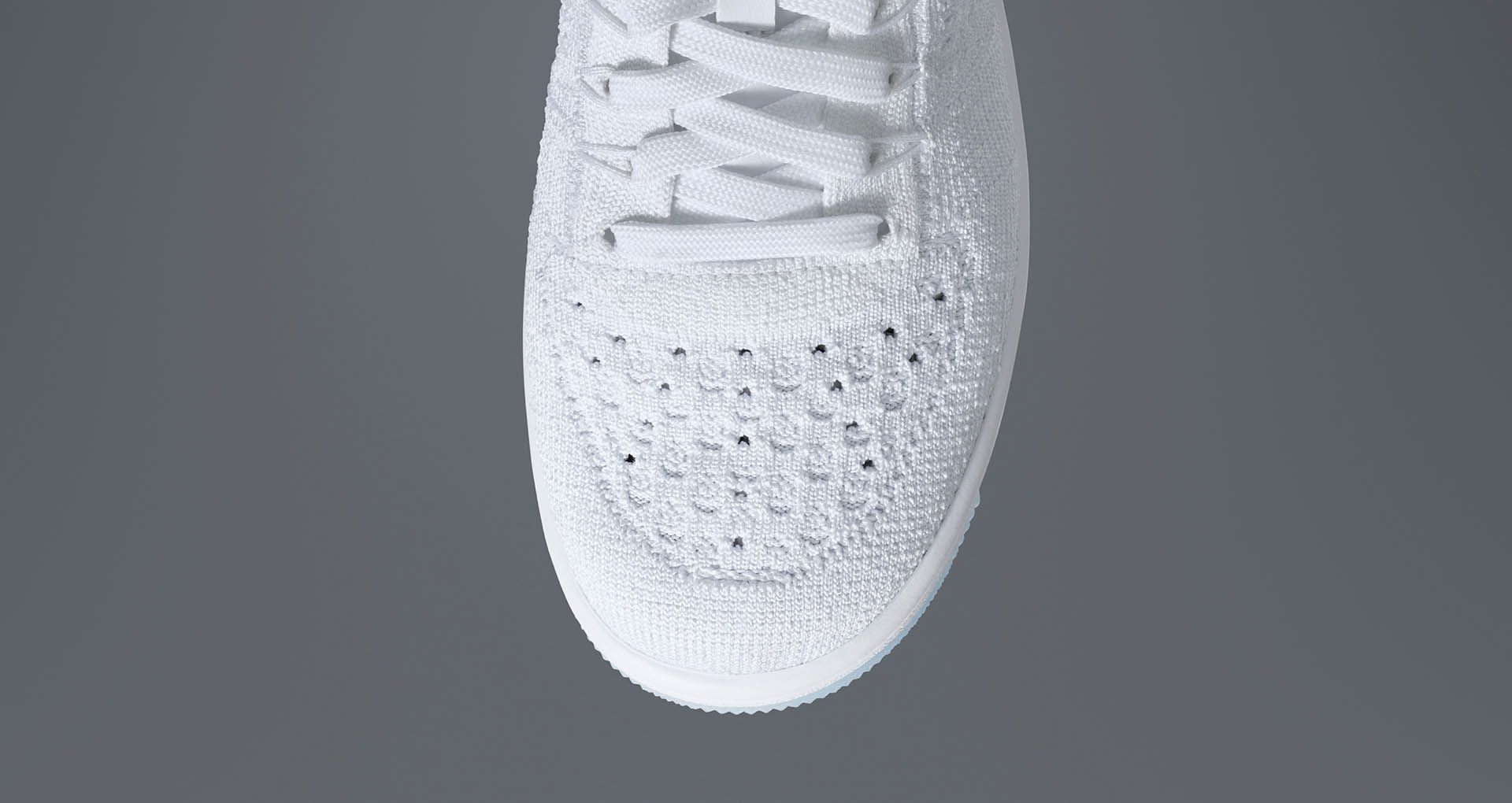air force 1 flyknit white ice