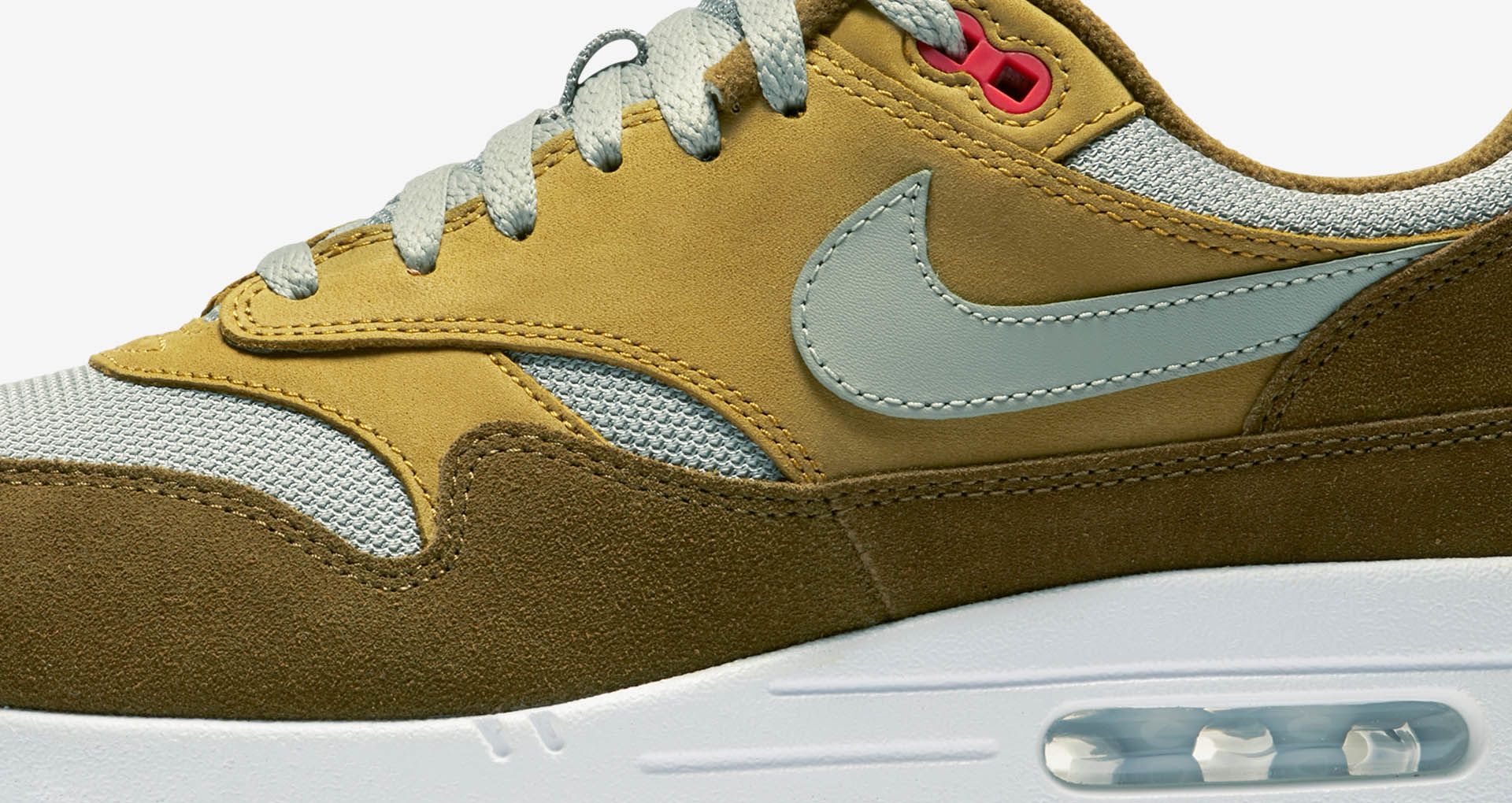 nike air max 1 green curry