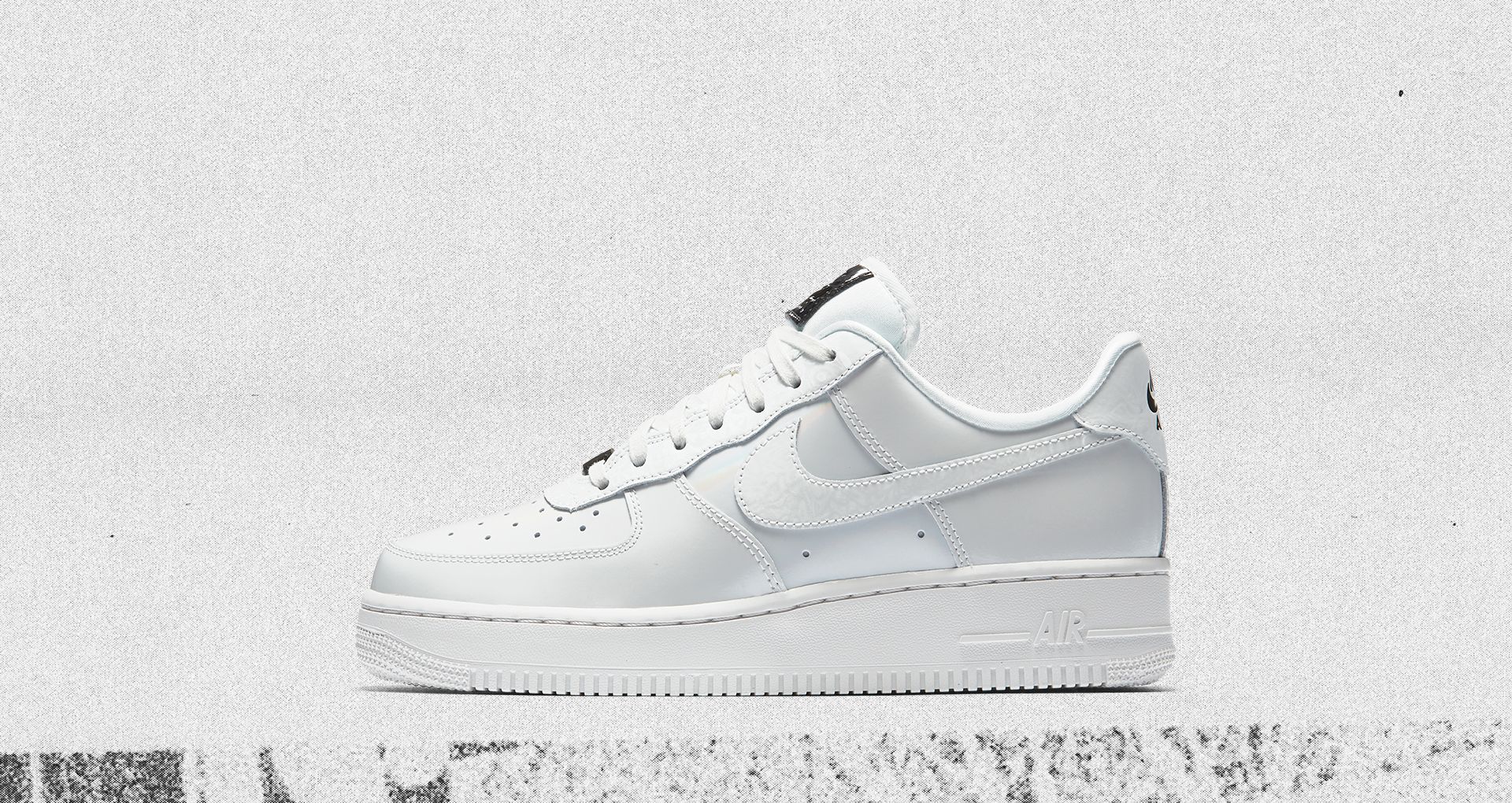 air force 1 womens white and black