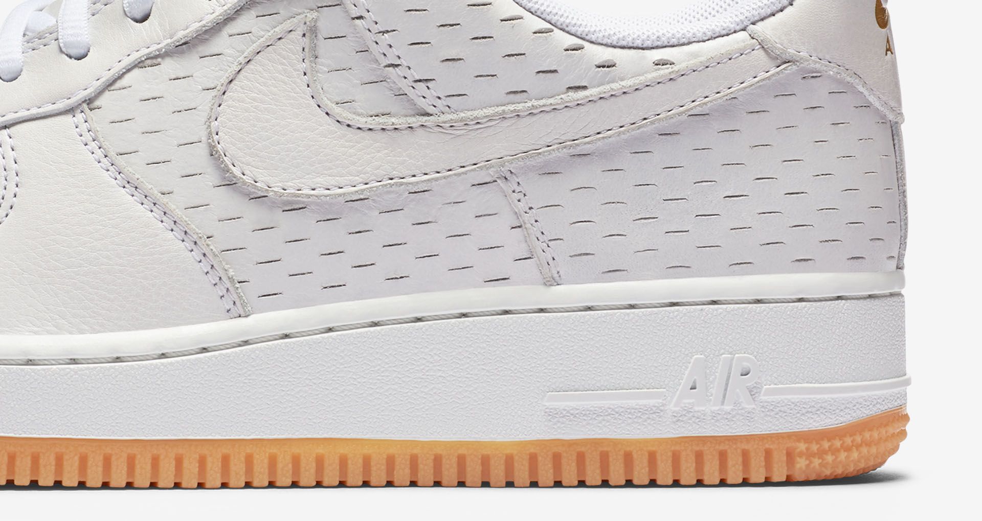 Women's Nike Air Force 1 'Summit White & Metallic Gold'. Nike SNKRS