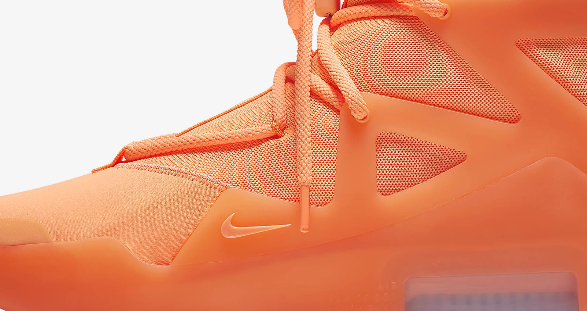 nike air fear of god 1 orange pulse