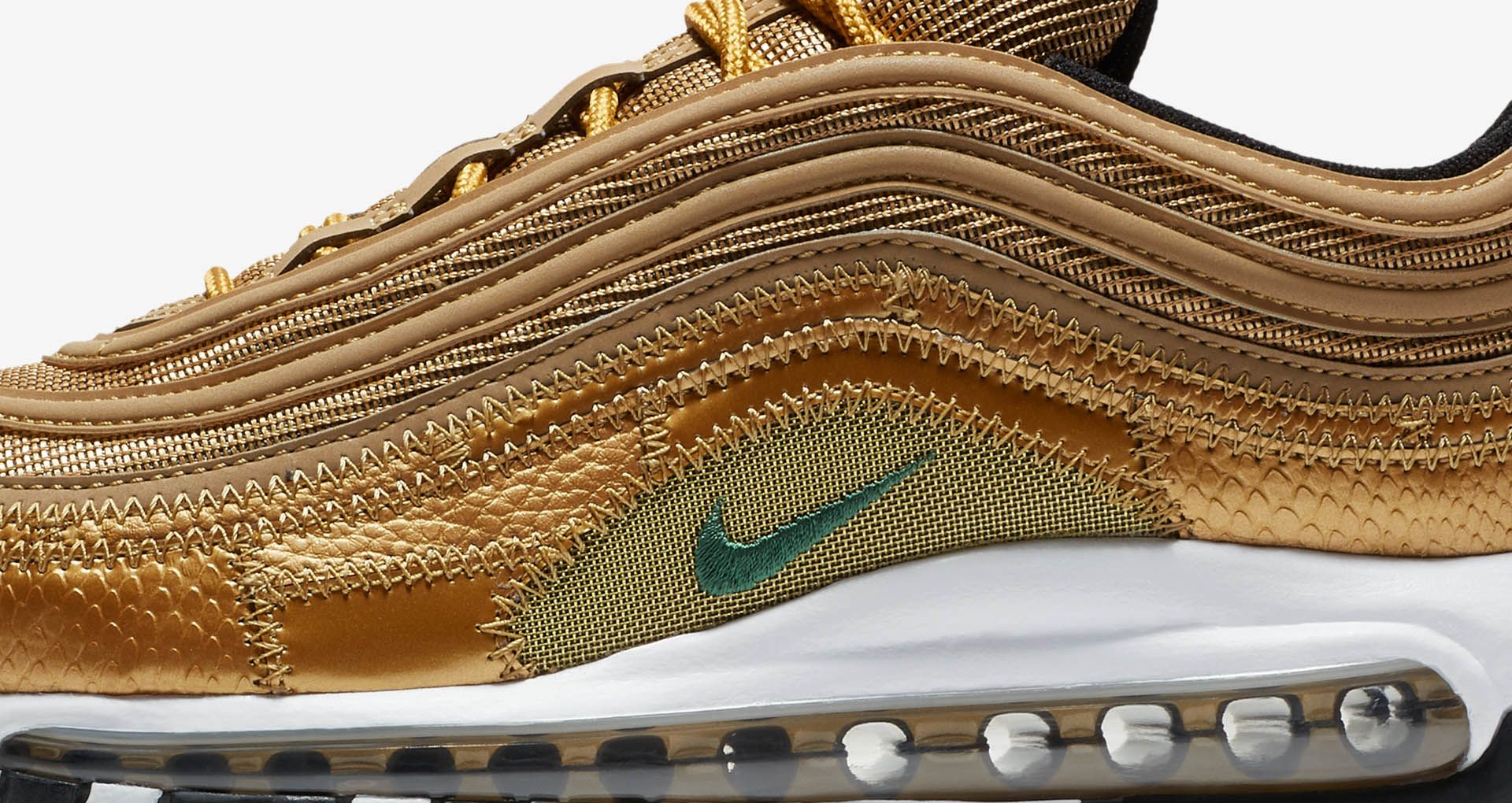 nike air max 97 cr7 golden patchwork