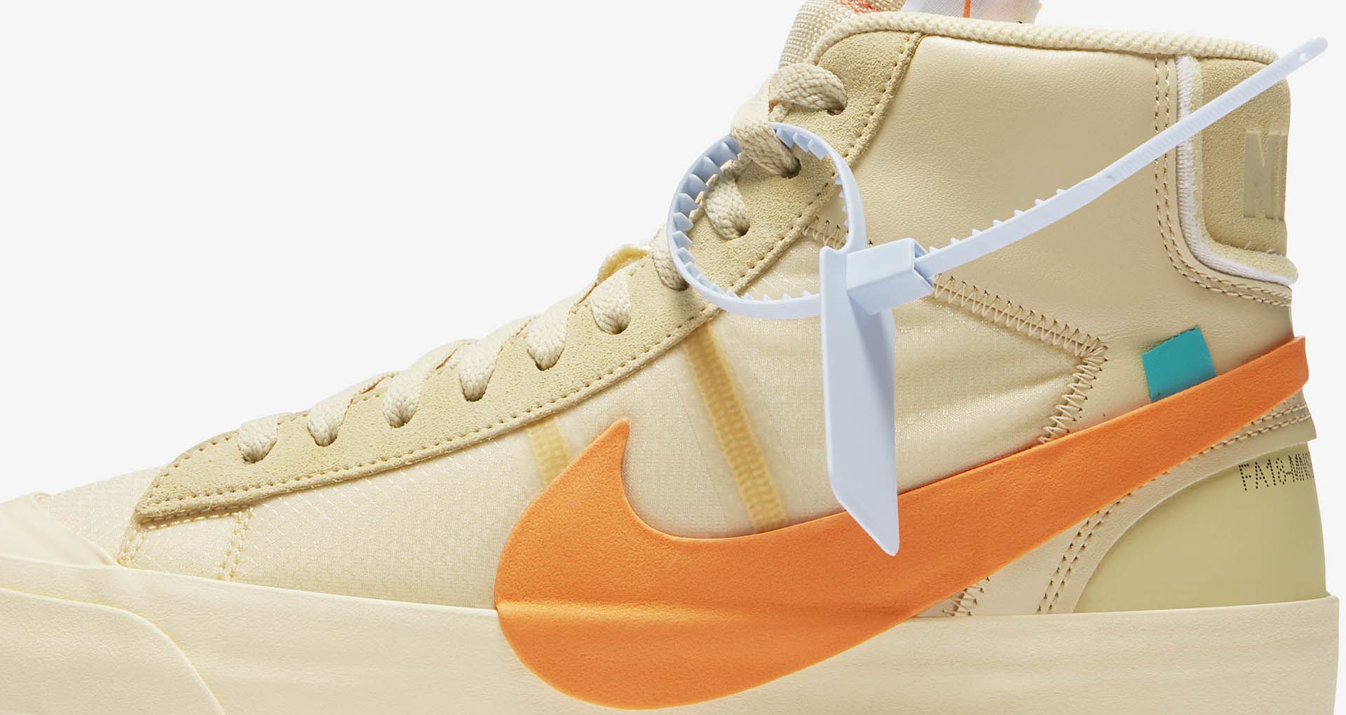 nike blazer beige orange