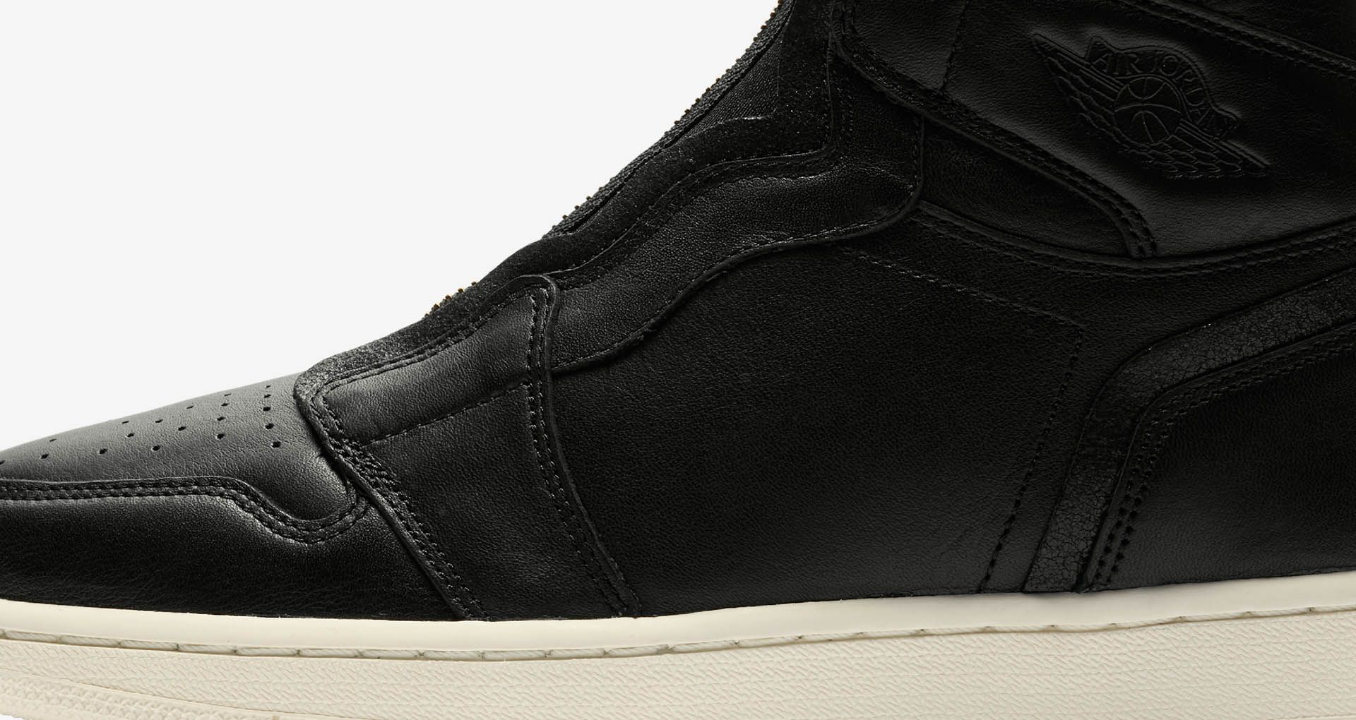 Womens Air Jordan 1 High Zip Black And Sail Release Date Nike Snkrs Us 5550