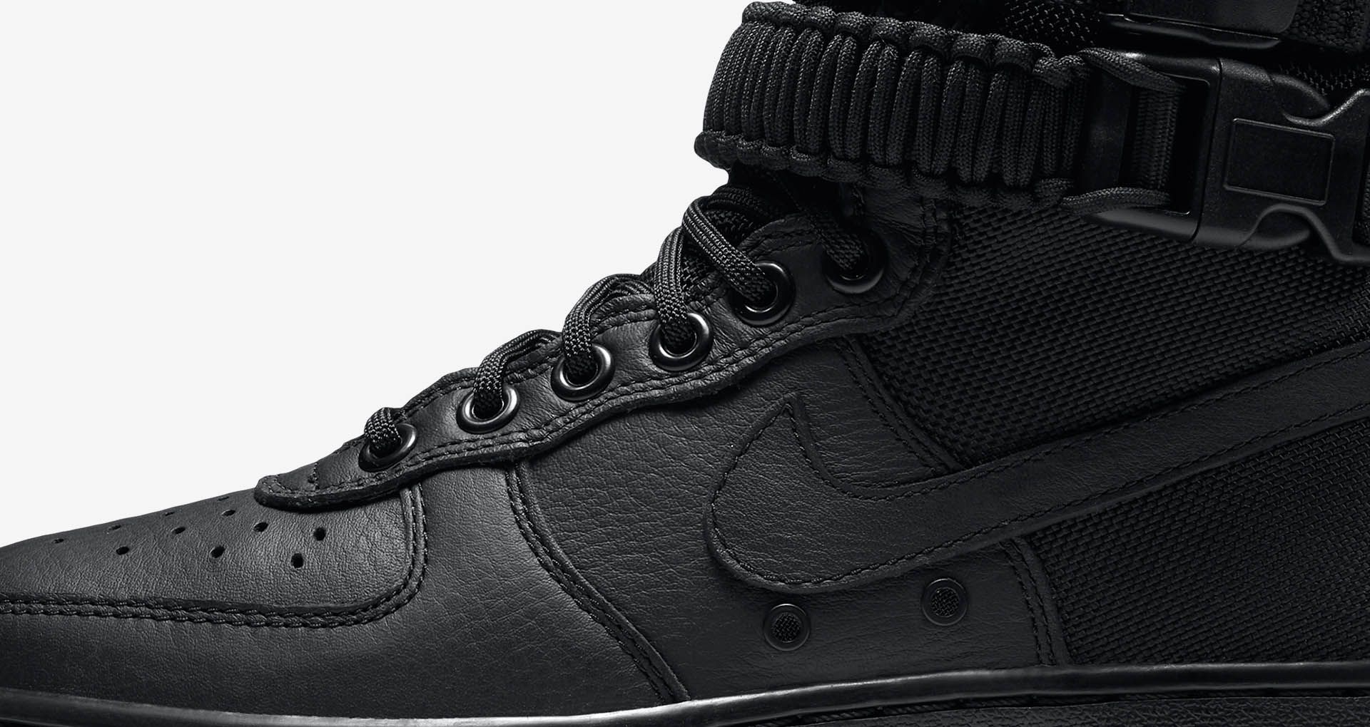 Nike Women's SF AF-1 'Triple Black' Release Date. Nike SNKRS GB