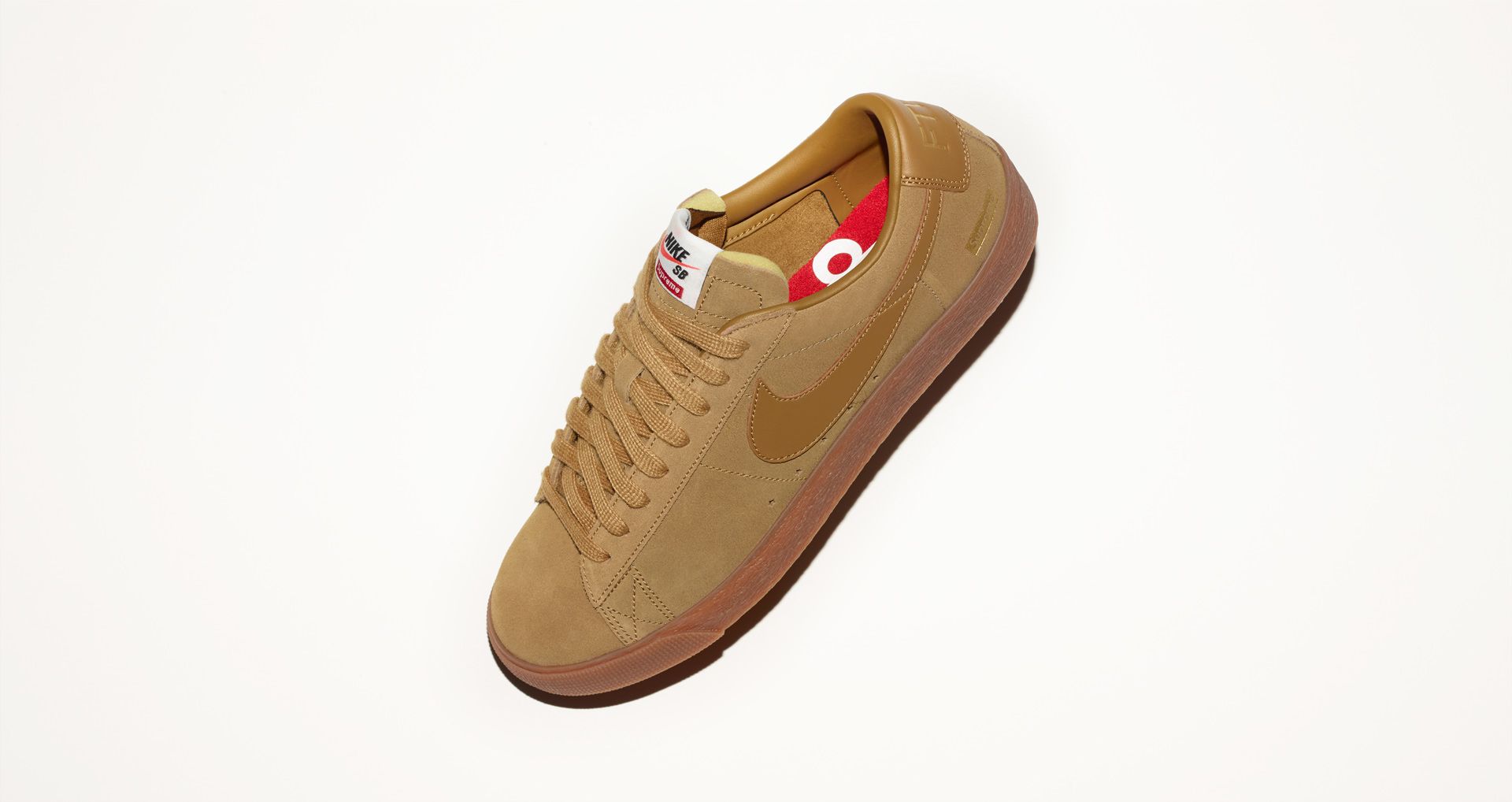 Supreme X Nike SB Blazer Low GT UK 10.5 Beige â¢ Shoes â¢ Strictlypreme
