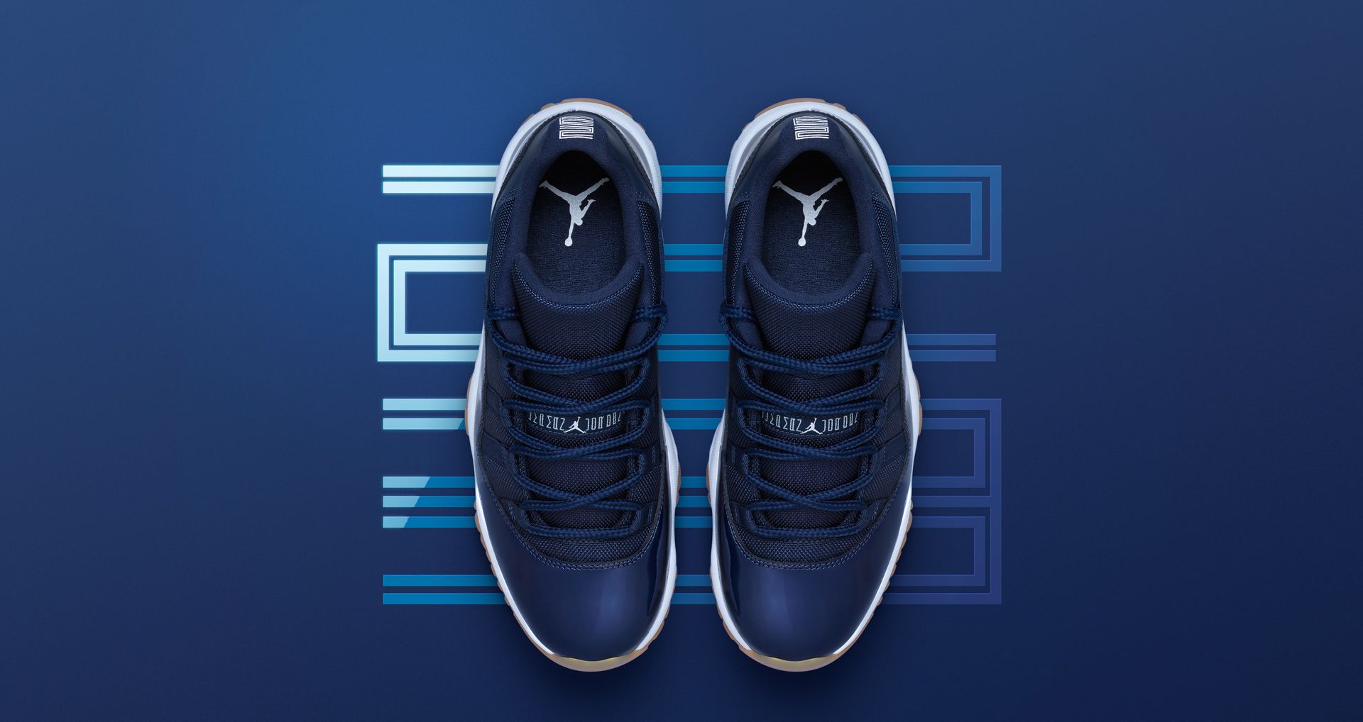 retro 11 low navy gum
