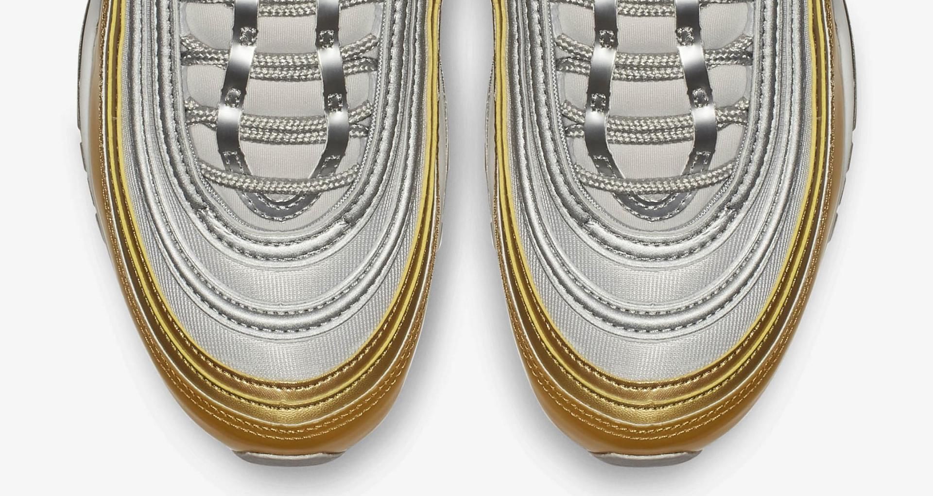womens metallic gold air max 97