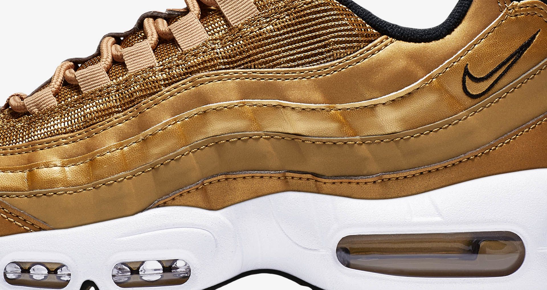 Women's Nike Air Max 95 'Metallic Gold' Release Date. Nike SNKRS