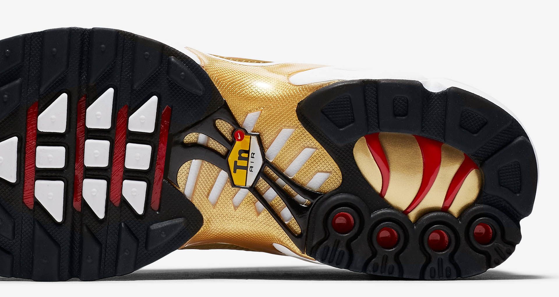 nike air max plus metallic gold womens