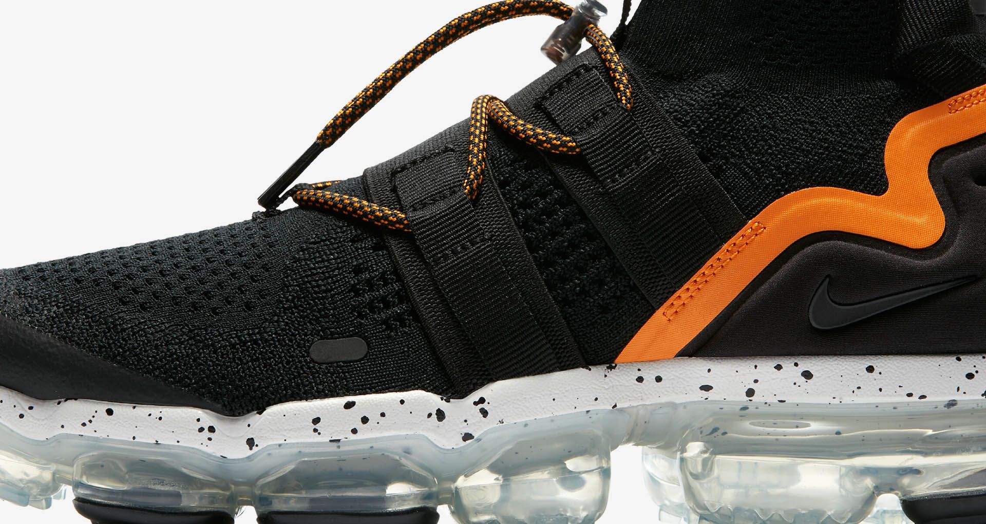 vapormax utility black orange