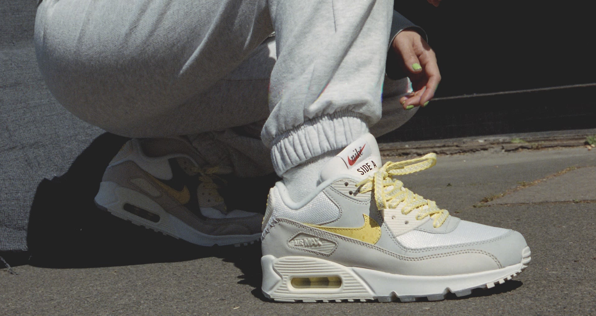 The Future Is Sampling: Air Max 90 'Side A'. Nike SNKRS GB