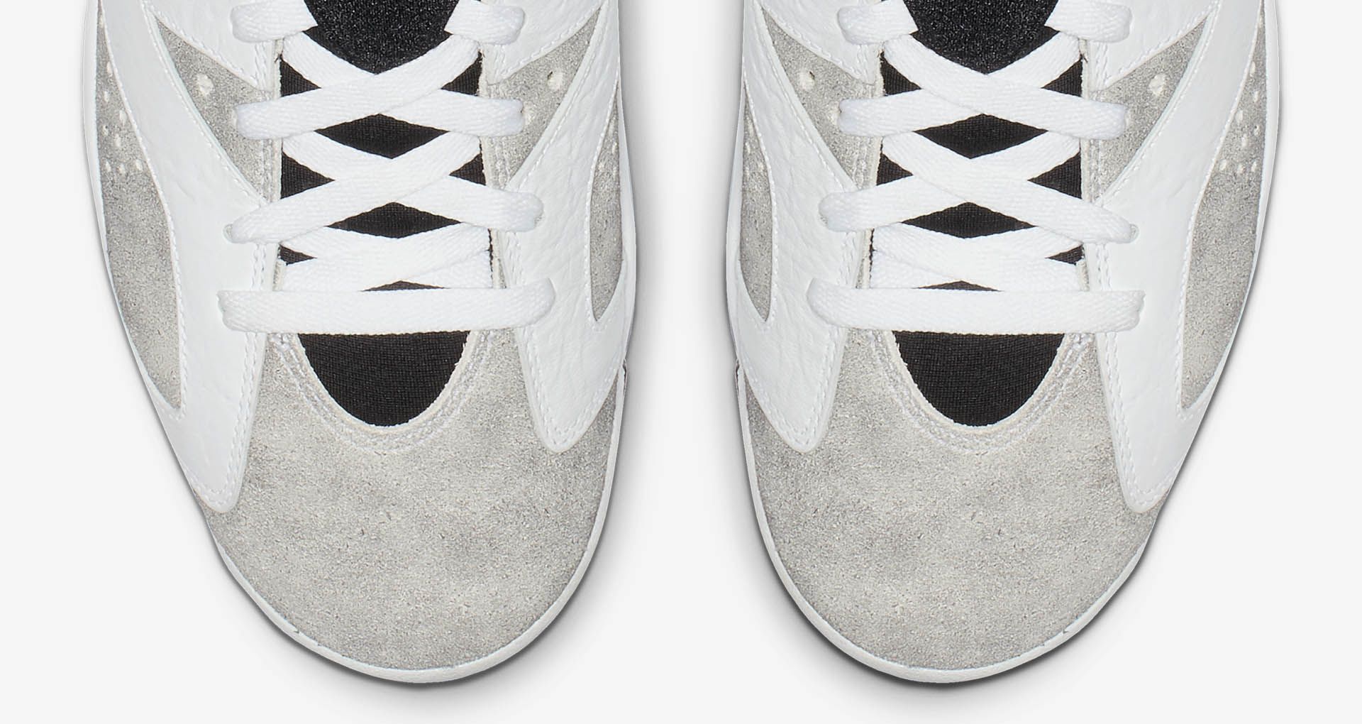 air jordan 6 white and black