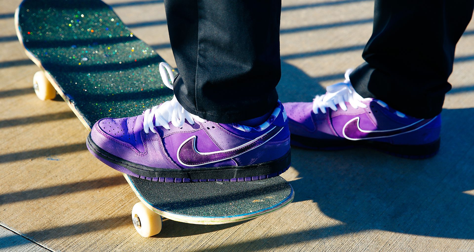 Concepts x Nike SB Dunk Purple Lobster: Fresh Catch. Nike SNKRS IE