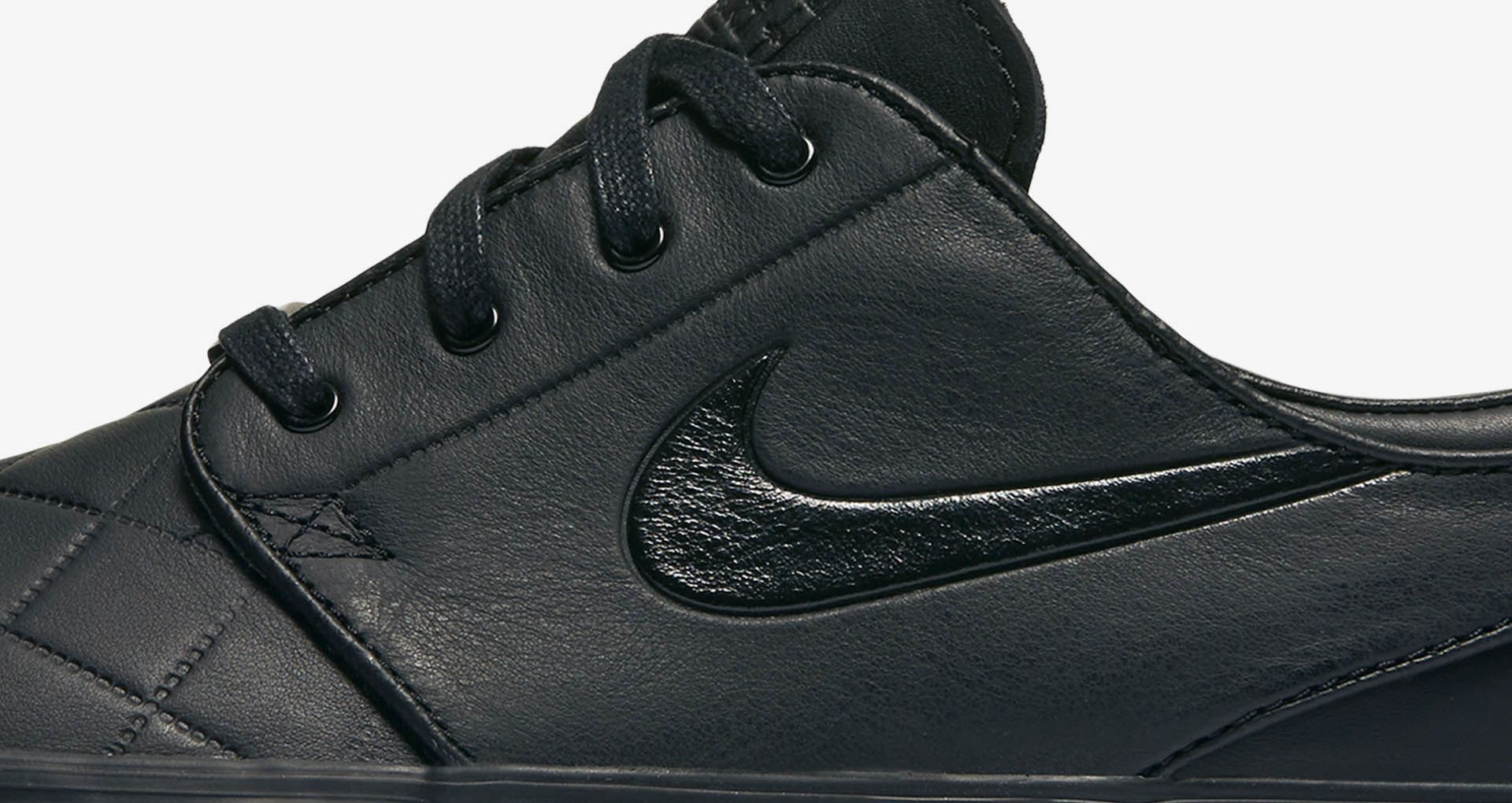 janoski triple black leather