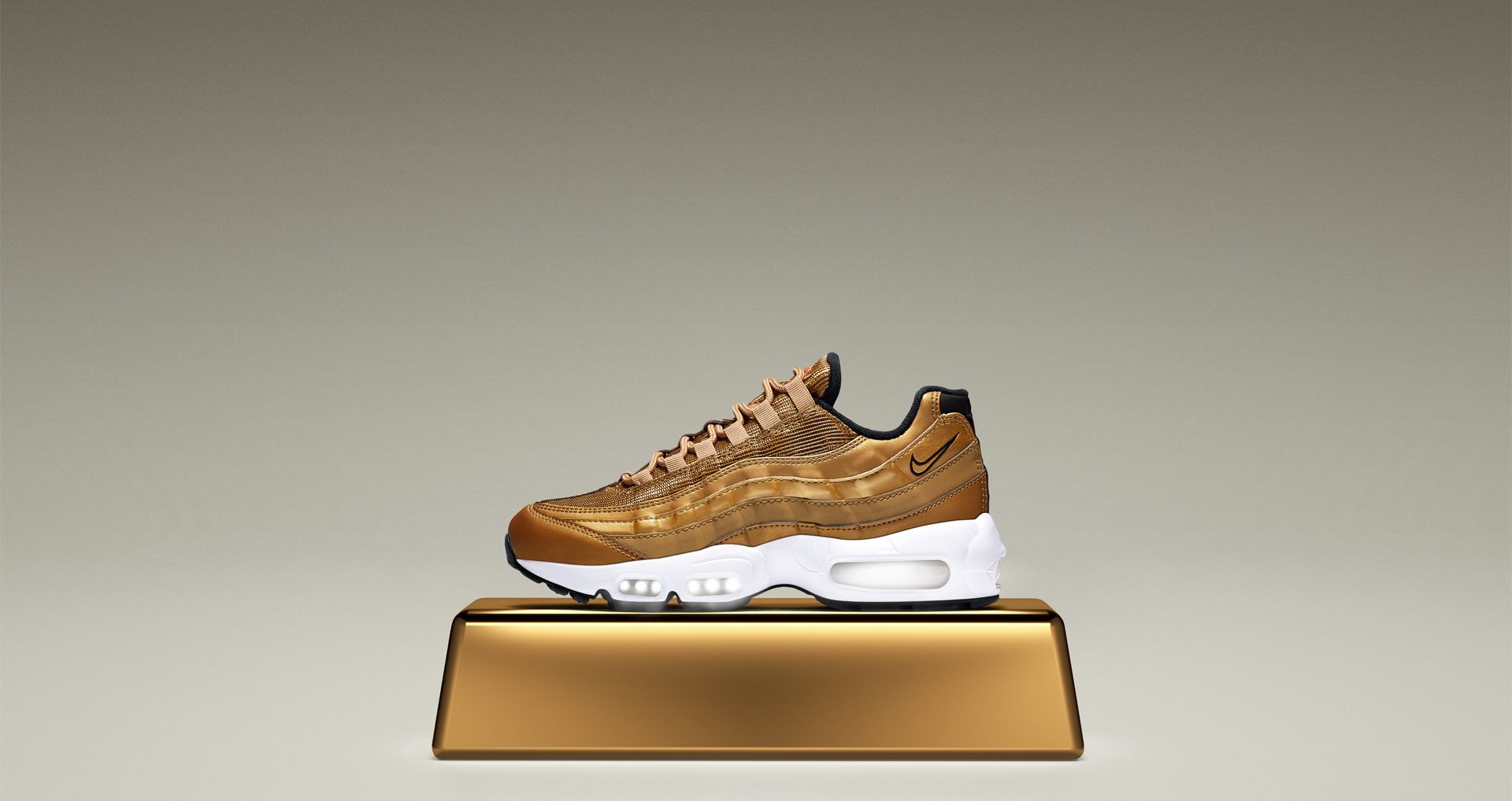 nike air max 95 gold