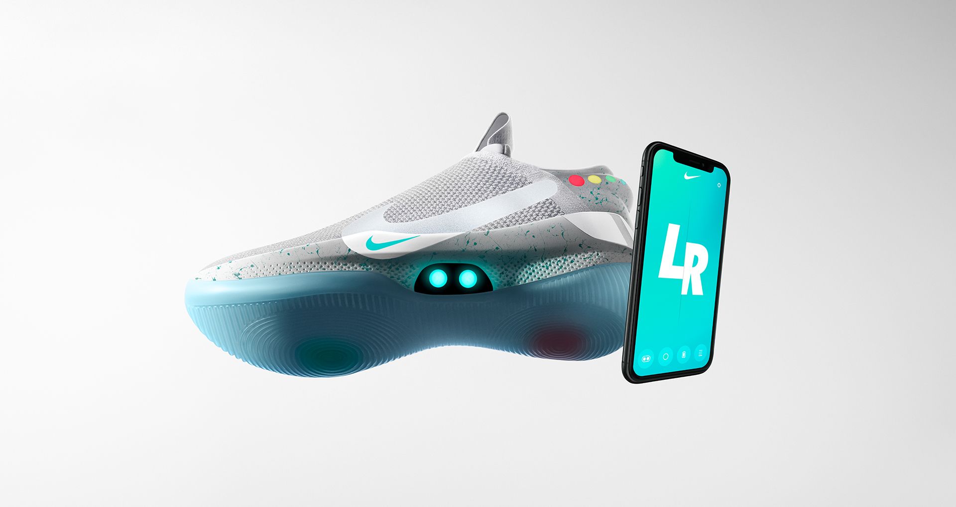 nike bb adapt wolf grey