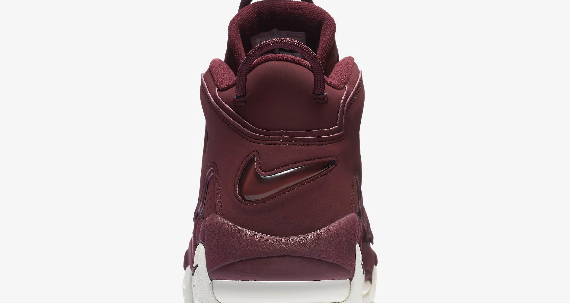 nike air more uptempo night maroon