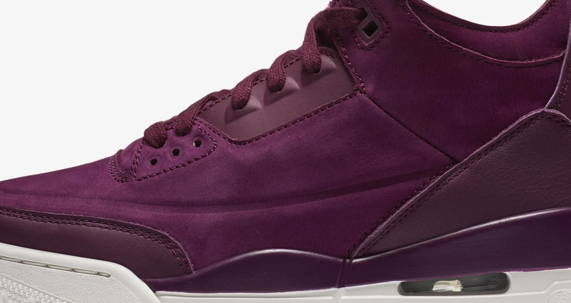 womens jordan 3 bordeaux