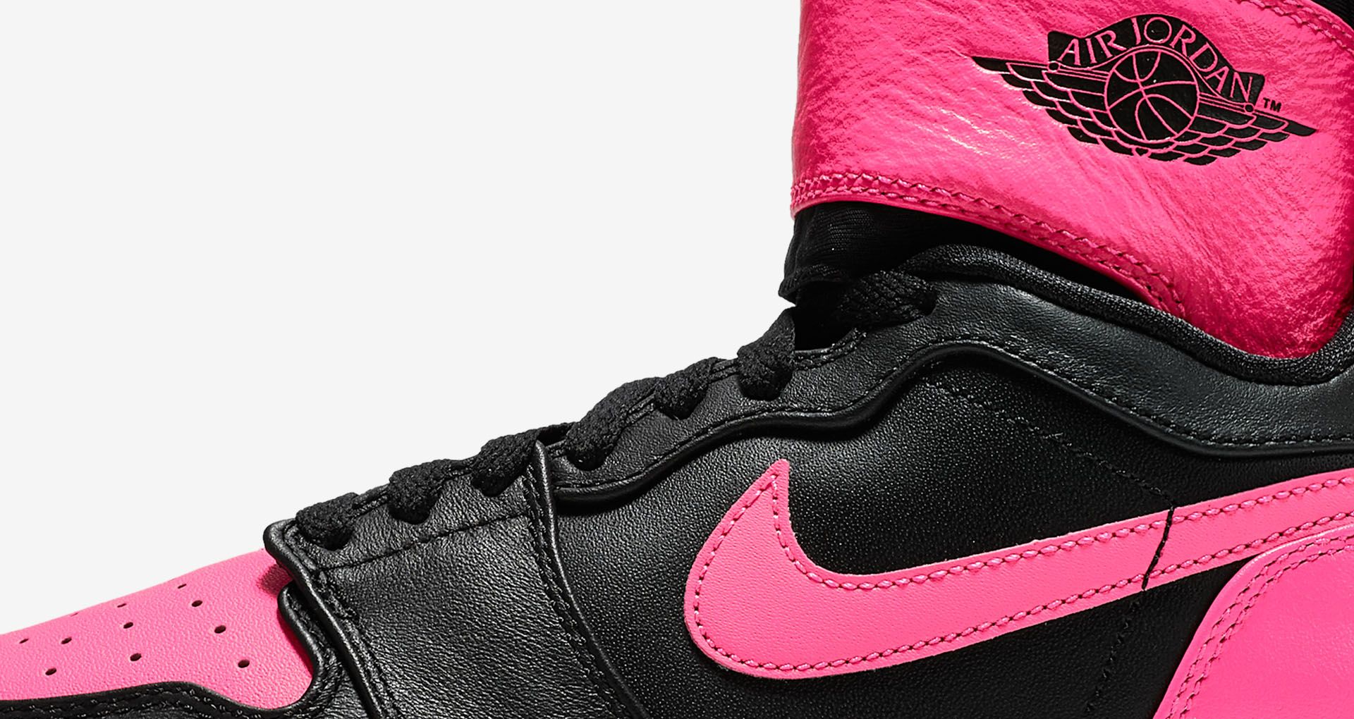 aj1 black and pink